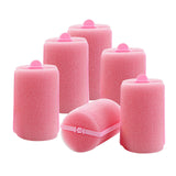 Maxbell 6Pcs Sponge Hair Styling Rollers Twist Tool for Thick Fine Thin Hair DIY