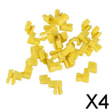 Maxbell 4xNylon Door Lock Clips for    69293-12040 15Pcs