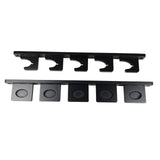 Wall Mounted Sword Display Stand Tanto Storage Rack Easy Installation Wooden 5 Slots