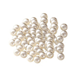 Maxbell 100Pcs Beads with Hole DIY Threading Beads for Anklet Earring Jewelry Making 10mm