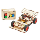 Maxbell RC Car Toy Wooden Science Kits Crafts Experiment Project for Gift Boys Girls