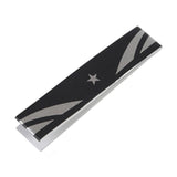 Maxbell Badminton Racket Frame Protector Sticker 9.84x6.69inch PU Racquet Guard Tape Black