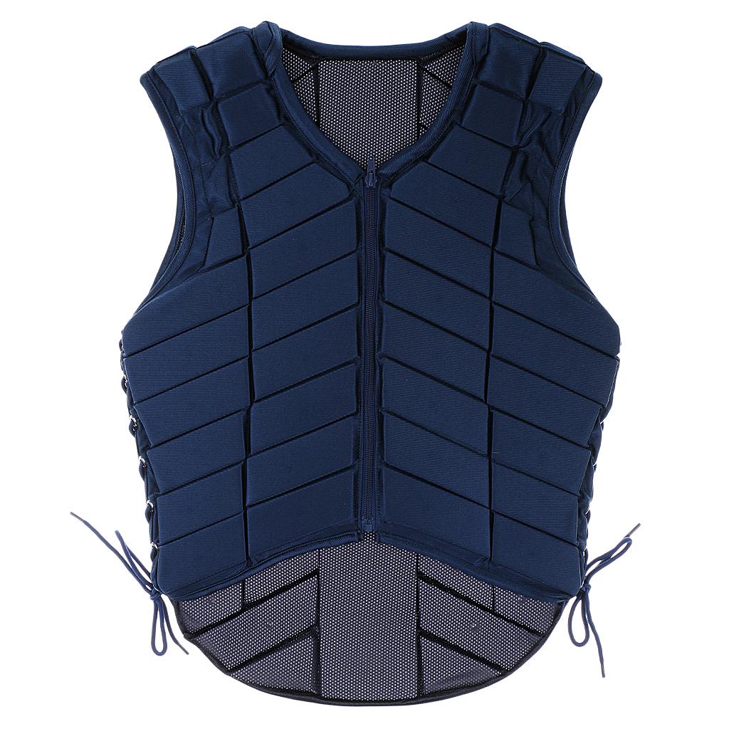 Maxbell Maxbell Safety Equestrian Horse Riding Vest Protective Body Protector Navy Adult 3XL