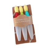 3Pcs Sidewalk Chalk Painting Brushes Unique Paintbrushes for Activities Outdoor
