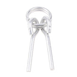 Maxbell 2Pcs Awning Tent Poles Rings with 2 Pins for Outdoor Camping Hiking Travel