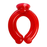 Maxbell Neck Cooling Tube Cooling Ice Neck Cooler Compact for Hiking Jogging Camping Red