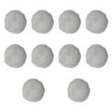 Maxbell 10 Pieces Furry Microphone Wind Muff Furry Wind Covers for Recording Outdoor White