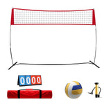 Maxbell Portable Volleyball Net Set Volleyball Practice Net for Backyard Sports Yard