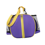 Maxbell Maxbell Basketball Shoulder Bag Basketball Tote Bag for Boys Girls Accessory Durable Single Strap Purple