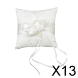 Maxbell 13xPermium Personalised Wedding Ring Pillow Bearer Cushion Bridal Decoration A