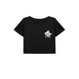 Maxbell Maxbell Women's Casual Crop Outfits Crewneck Tee for Holiday Travel Beach S