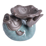 Maxbell Tea Pet Fish Statue Sculpture Desktop Decoration for Desk Tea Room Bookshelf