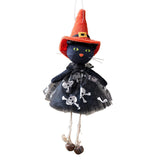 Maxbell Halloween Tree Hanging Ornaments Scary for Outdoor Indoor Holiday Home Decor Black Cat