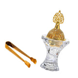 Maxbell Middle Eastern Incense Burner Rose Embossed for Hotel, Restaurant, Shop, Bar
