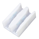 Maxbell 8x1-4/5 inch Wide Sliding Shower Door Bottom Guide