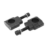 Maxbell 28mm Handlebar Bar Mount Clamp Riser for Motorbike Motocross Dirt Bikes Black