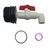 Maxbell Barrel Faucet PVC Control Valve Sturdy Directly Replace Leakproof Controller OD 20 mm
