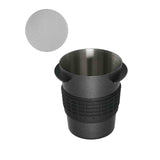 Maxbell Dosing Cup Reusable Coffee Barista Powder Picker Cup for Cafe Restaurant Bar with 58mm meshfilter