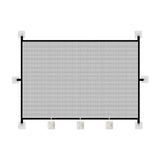 Maxbell Mesh Dog Gate Foldable Portable Cat Door Barrier for Doorways Outdoor Indoor 110cmx72cm