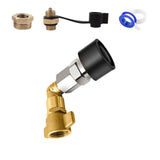 Maxbell Truck Air Tank Intake Connector Stable Gas Storage SP20 Female Port Fittings Without Switch Valve