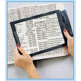 Maxbell Maxbell Seniors Presbyopic Reusable Triple Full Page Magnifier Reading Magnifying