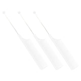 Maxbell 3x Beadable Combs Wedding Souvenirs Hair Barber Comb for Home Outdoor Hiking White