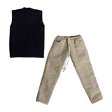Maxbell 1/6 Scale Male Clothes Suit Stylish Doll Clothing for 12" Male Action Figure Vest Pants