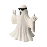 Maxbell Ghost Statue Horror Halloween Ghost Figurine for Party Garden Indoor Outdoor Glasses Ghost