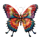 Maxbell Metal Butterfly Wall Art Hanging Decoration for Patio Balcony Indoor Outdoor