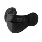 Winter Half Face Mask Nose Warmer Thick Ear Muff for Hiking Skiing Men Women Black