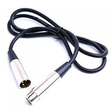 Maxbell XLR 3 Pin Male to Female Balanced Audio Microphone Mic Extension Cable Cord