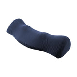 Maxbell Cervical Pillow for All Sleeping Positions Neck Pillow for Home Dad Sleepers Dark Blue 46cmx17cm