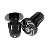 Maxbell 2pcs Handlebar End Caps Handlebar Plugs for Road Bike Mountain Bike Black - Aladdin Shoppers