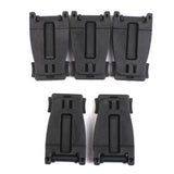 Maxbell 10 Military Backpack Molle Webbing Connecting Clips & 5 Elastic Cord Buckles