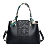 Maxbell Handbag for Women Fashion Carrier Crossbody Bag for Shopping Traveling Daily Black