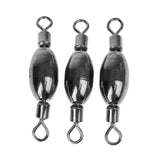 Maxbell 3Pc Fishing Barrel Swivels Quick Sinkers Sea Course Barell Rig swivels 2.1g - Aladdin Shoppers