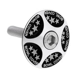 Maxbell Maxbell MTB Mountain Road Bike Bicycle Aluminum Alloy Headset Stem Top Cap Black