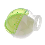 Maxbell Maxbell Hamster Mouse Small Pet Bathroom Cage Box Bath Sand Sauna Toilet Green