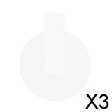 Maxbell 3xRound Smart Watch Tempered Glass Screen Protector Film for Samsung  45mm
