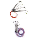 Maxbell 2x 10 Model Railway Train Architecture Dual/Single Lamp Post Street Light LEDs N