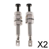 Maxbell 2xPair Universal Car Truck Boat Bonnet Alarm Light Pin Switch