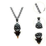 Maxbell Sun Wukong Pendant Necklace Fighting Buddha Necklace for Club Festival Party