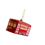 Xmas Pendant Christmas Ornament Charm Cars Christmas Tree Hanging Decoration Bus 10.5x5cm