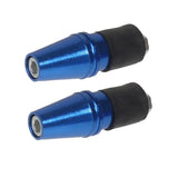 Maxbell 2xMotorcycle Handlebar Hand Grip Bar Ends Handlebar Plugs for Yamaha Blue