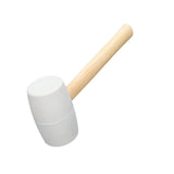 Maxbell Rubber Mallet Hammer Rubber Hammer Head for Home Decoration Building Camping 530g
