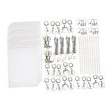 Maxbell 20 Pieces Heat Shrinkable Sheet Materials for Birthday Necklace Father’S Day