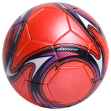 Maxbell Soccer Ball Size 5 Outdoor Toys Stitched Training Ball Official Match Red