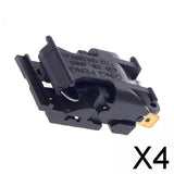 Maxbell 4xKettle Thermostat Switch Electric Kettle Parts 16A 2 Pin Replace Parts