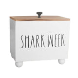 Tampon Holder for Bathroom Decorative Container Desktop Sundries Storage Box