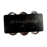 Maxbell Maxbell Percussion Finger Tambourine Percussion Accessories for Entertainment Cajons 13.5cmx9cmx2cm